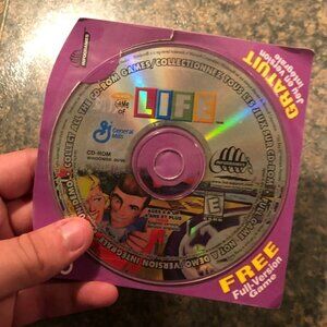 Vintage 2001 The Game of Life CD ROM